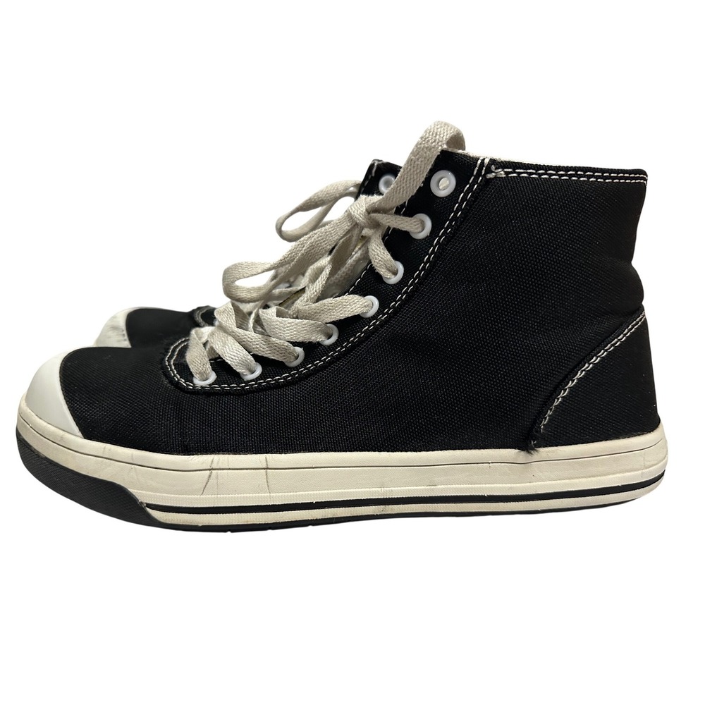 Avenger Work Boots A350 Blade Composite Toe EH Black Canvas High Top Womens 10